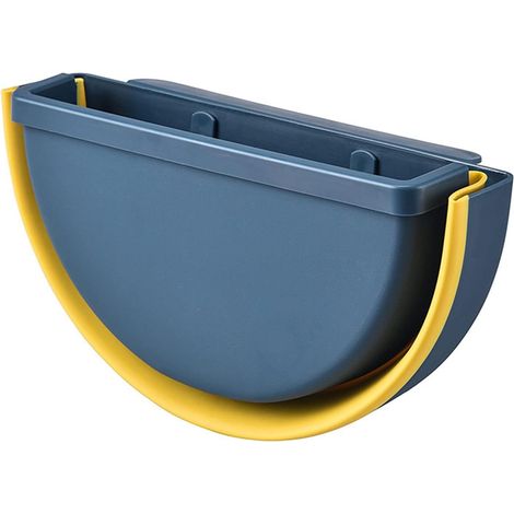 Cubo de basura colgante en forma de U, multifuncional, para montar en la pared, para armario de cocina, cocina, cajón de dormitorio, coche.