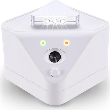 Blanc,Répulsion des souris par ultrasons pour intérieur - Répulsif anti-nuisibles, 3 modes de fonctionnement - Pour la maison/cuisine/débarras - Répulsion des souris pour les rats, les rongeurs