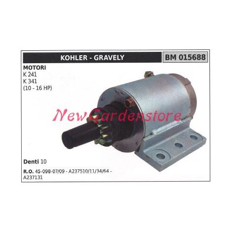 KOHLER Rasentraktor Rasentraktor Rasenmäher Mähwerk K 241 015688