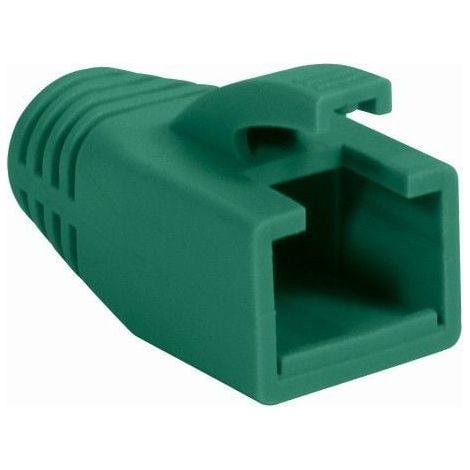 Intellinet Copriconnettore per Plug RJ45 Cat.6 8mm Verde (1/3)