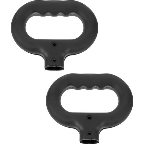 Poignées de Remplacement pour Chariot de Jardin et Camping, 2 Pièces, Plastique Robuste Surface Antidérapante Ergonomique, Accessoires pour Chariot Pliable Extérieur, Poignée (1/5)