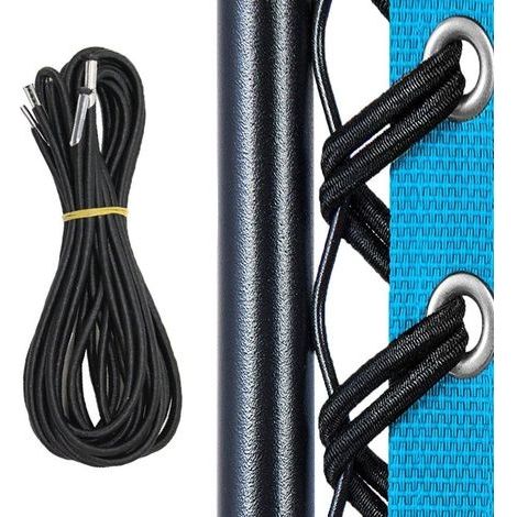 Lot de 4 cordons élastiques de rechange pour chaise Zero Gravity – Latex naturel – Longueur 2m et 1,35m – Résistants à la chaleur et au soleil (1/5)