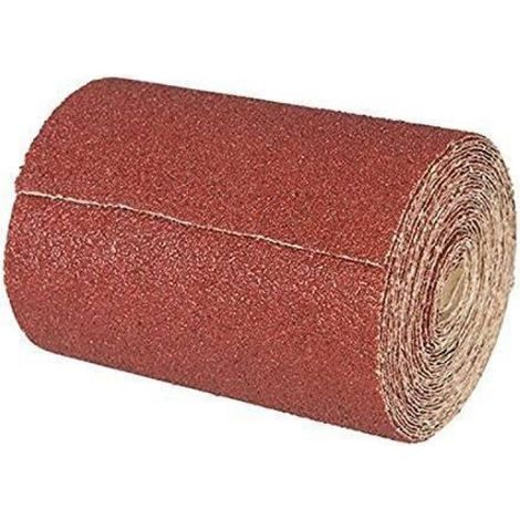 Silverline - 306729 - Rouleau d\'abrasif corindon - Grain 180 - 115 mm x 10 m