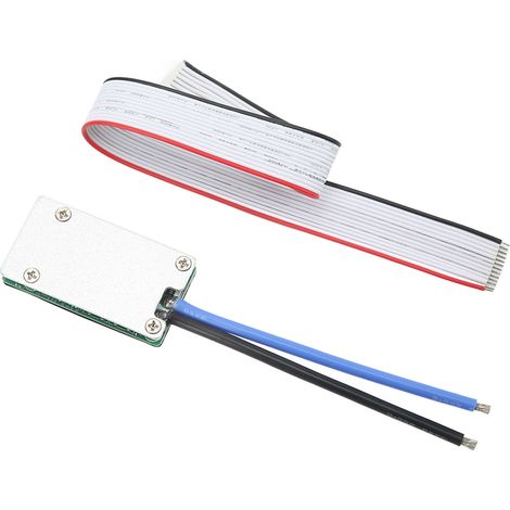 Carte d'équilibrage de protection pour batterie au lithium, module de protection de batterie 15 A avec câble de connexion, chaîne de 10 batteries 36 V 15 A (1/5)