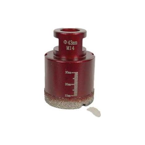 Corona Porcelánico para Amoladora WC14 43mm RATIO