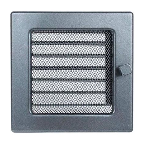 Vent Cover 17x30 graphite with blinds