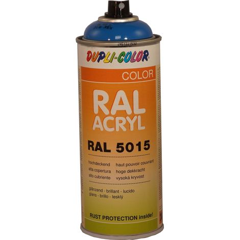 Peinture Acrylique Ral Duplicolor Bleu Ciel Séchage Rapide, Haute Couvrance - Motip Dupli France (1/2)