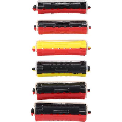 Lot de 36 rouleaux de permanente pour salon de coiffure, rouleau à friser, bande en caoutchouc, pince à cheveux, outil de coiffure, taille mixte, couleur aléatoire (1/3)