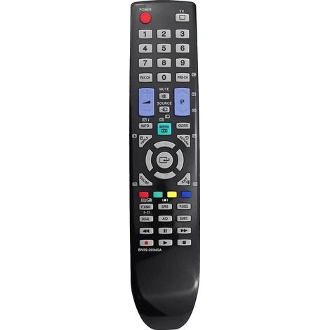 Télécommande de remplacement BN59-00940A pour LE32B530P7N, LE32B530P7W, LE37B530P7W et LE40B530P7 (1/4)