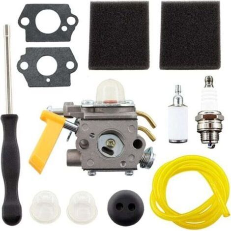 C1U-H60 308054012 Vergaser mit Luftfilter für Ryobi Homelite 25cc 26cc 30cc 46cc Heckenschere Kettensäge 308054003 308054008, Ryobi RBC30SET RLT30CET RHT2660DA RBC26CDS RBC26CDS (1/2)