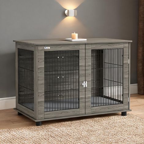 Cage de transport pour animaux Panneau de particules cage chien (1/5)