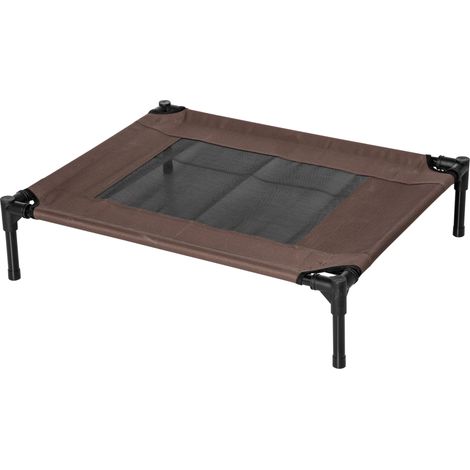 Lit pour chien chat lit de camp grand confort sur pieds tissu oxford textilène micro-perforé