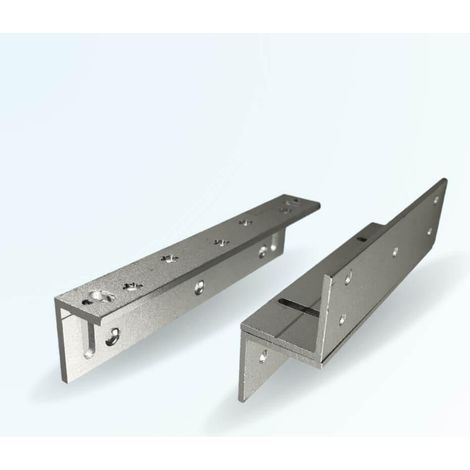 Équerre de fixation en Z pour ventouse électromagnétique en applique - 180 kg