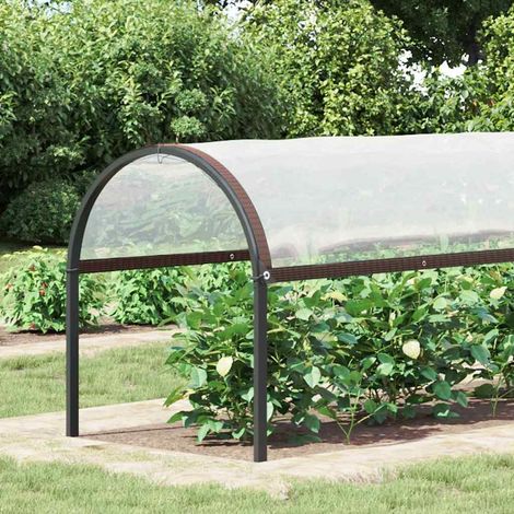 Housse de protection plantes avec œillets 2x4 m polyéthylène (1/5)