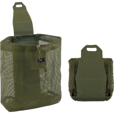 Sac poubelle pliable à cordon, sac à outils Molle, sac à outils pour ceinture, gilet, sac à dos, activités de plein air (1/5)
