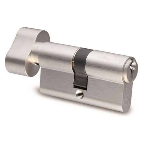 Cylindre F5S - à bouton - 30x30mm - nickelé - varié - 2000