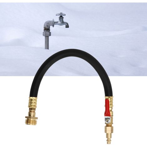 Kombiniertes Adapterset für Gartenschlauch und Frostschutzmittel für Wohnmobile mit 1/4"-US-Schnellanschluss. (1/5)