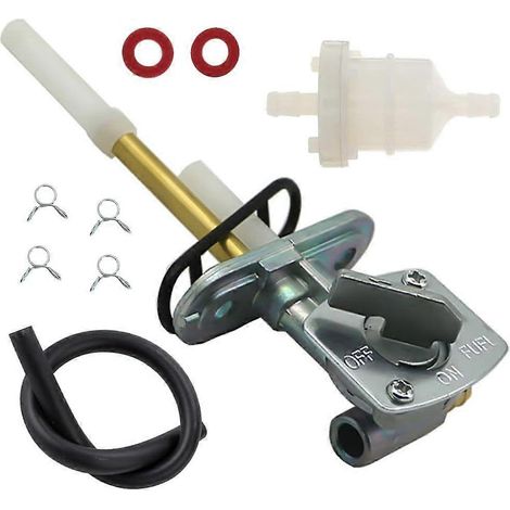 Robinet d'essence pour réservoir de Suzuki DR200 DR250 DR350 DR350S DR350SE DR650, compatible avec Yamaha Blaste (1/5)