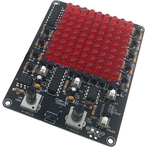 CHA-81 LED Follow Spot Kit: Fun Electronics DIY Training Kit, Electronic Components, DC5-9V (1/4)
