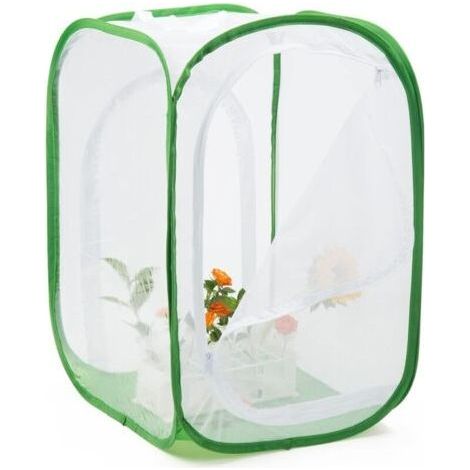 Insecte Papillon Habitat Papillon Jardin Kit Papillon Habitat Cage Pliable Pop-up ,606090cm (1/4)