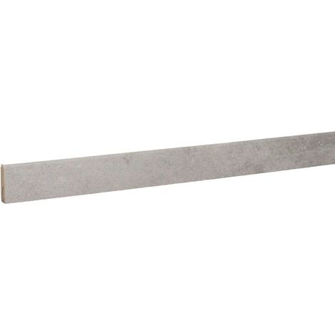 Classen Clip-Sockelleiste 240 x 5,8 x 1,9 cm Zementestrich beige Sockelleiste (1/2)