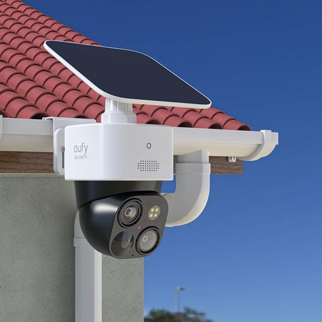 Support De Caméra Pour SoloCam S340/SoloCam E30/SoloCam E42, Support De Gouttière Réglable Résistant Aux Intempéries Pour 4G LTE Cam S330, Support Mural
