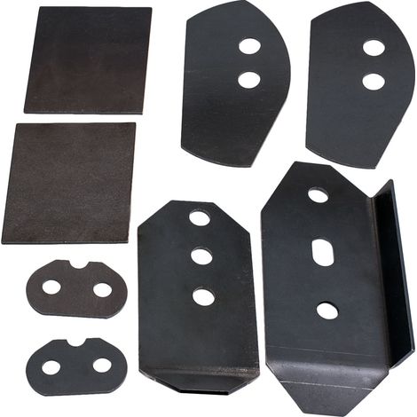12 Gauge Rinforzo Posteriore Telaio Kit di riparazione per BMW E46 M3 325 328 (1/5)