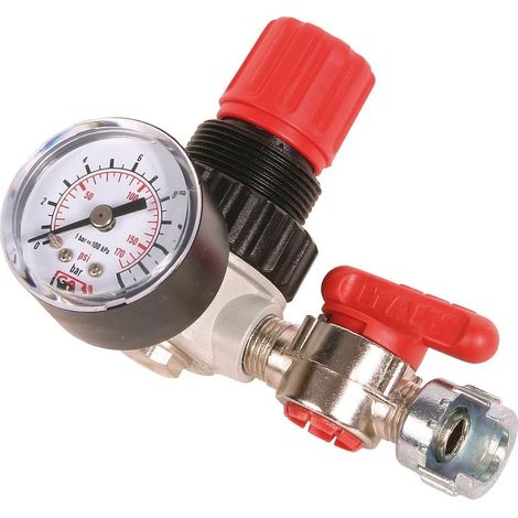 SIP 1/4" Micro Side Regulator - L7.5 x W9 x H8 cm