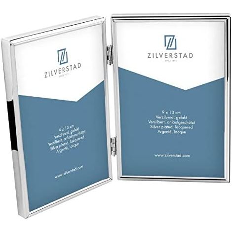 Zilverstad Sweet Memory Marco, Stainless Steel, Plateado, 13 x 18, 2