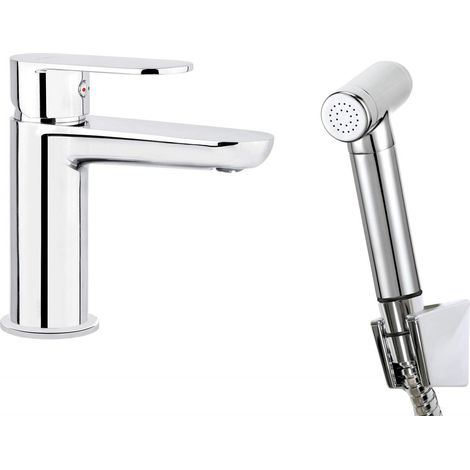 Deante Douchette Bidetta chromé robinet lavabo design (1/2)