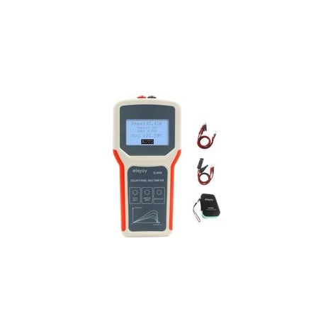 Testeur MPPT Panneau Solaire EL400B - Multimètre LCD pour Panneaux PV, Mesure Tension à Circuit Ouvert, Diagnostic Facile