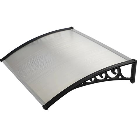 Pensiline Tettoia da Esterno Compatta Alveolare Trasparente Oscurante - Formato: 120 x 80 cm - Colore: Alveolare Trasparente (1/4)