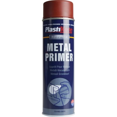 PlastiKote 440.0000779.077 Industrial Red Oxide Primer Spray - 500ml (1/2)