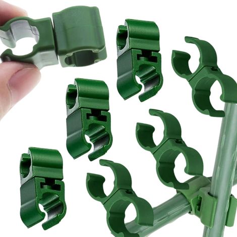 Connettore girevole a 360° per supporto per pali da giardino, connettore per piante, 6 pezzi. (1/5)