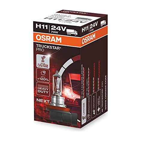 Osram Automotive 64216TSP Lampadina alogena Truckstar H11 70 W 24 V (1/4)