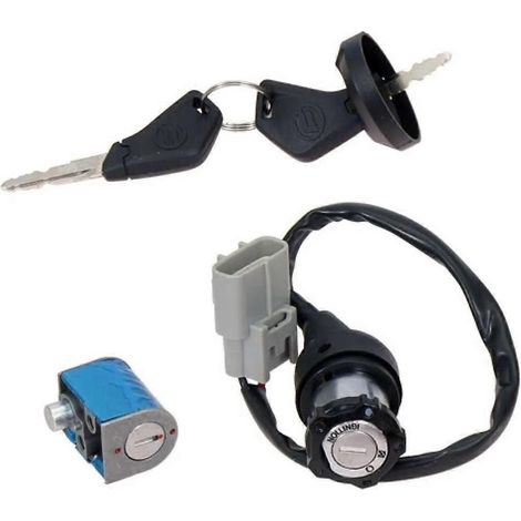 (2 broches) Ensemble de verrouillage d'interrupteur pour moto, quad et SSV CForce 600 625 Touring 600ATR-2L(T3b) MICF9DS-010100-6002 (1/4)