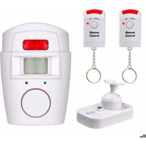 alarme de porte télécommandée, alarme de fenêtre d'alarme de piscine, sirène infrarouge 105dB pour la sécurité à la maison (1/5)