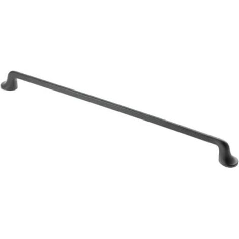 Poignée rochester - Décor : Noir mat - Entraxe : 320 mm - Longueur : 353 mm (1/4)