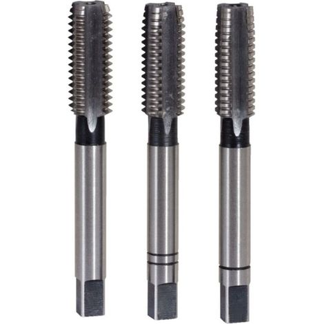 KS Tools HSS Handgewindebohrer-Satz M, M2,5x0,45, 3-tlg - 331.0025