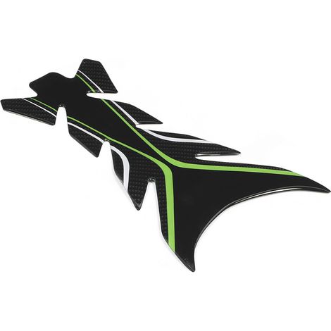 Protège-réservoir moto fibre de carbone, autocollant décoratif compatible Kawasaki Z650 NINJA650 (1/5)