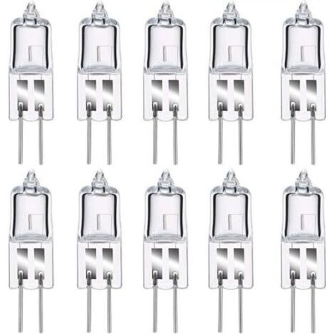 Ampoule Halogène G4 Lot de 8 - Blanc Chaud 12V 20W, 2800K, 240LM, Intensité Variable, Sans Scintillement, 100 CRI (1/4)