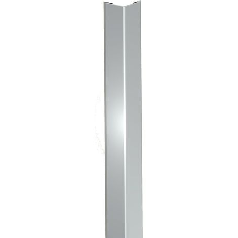 3M – Cornière d'angle sortant adhésif aluminium 25x25 mm – Longueur 3 m – Pour angles sortants – Norme française (1/3)