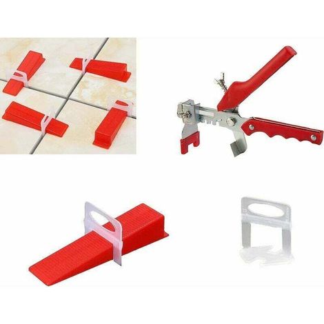 Niveleur Carrelage, Croisillon Carrelage Autonivelant 2mm Croisillon Autonivelant, pour L'installation de Carreaux de Sol et Mur (200xCroisillon Carrelage 2mm) - MODOU (1/3)