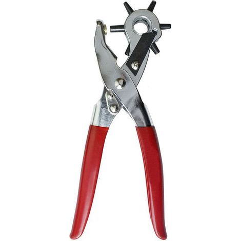Pinza a fustella per pelle e cuio regolabile