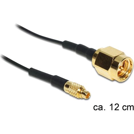 Cable de antena de SMA macho a MMCX macho de 1.13 120 mm