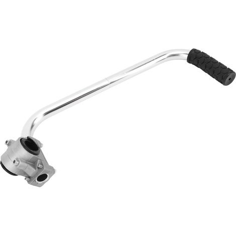 Manche télescopique ergonomique pour débroussailleuse, poignée anti-fatigue, accessoire de coupe à distance, outil de jardinage sans effort, extension légère pour tondeuse à fil, confort optimal. (1/5)