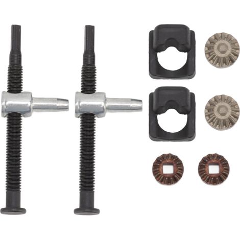 Kettenspann- und Einstellset (2-teilig) aus Eisen und Aluminium für die Kettensägen CS370, CS400 und CS4200ES. (1/5)