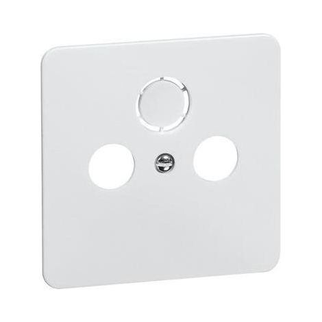 Zentralplatte Sat/TV/Radi STANDARD ws glz Schraubbef (1/5)