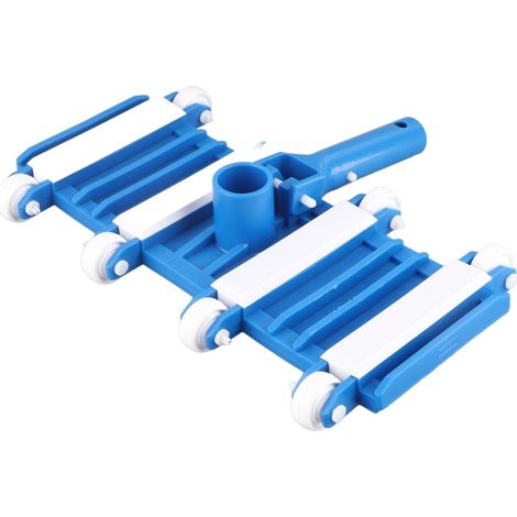 Tête d'aspirateur de piscine avec roues, poignée amovible et réglable, outils de nettoyage (1/5)