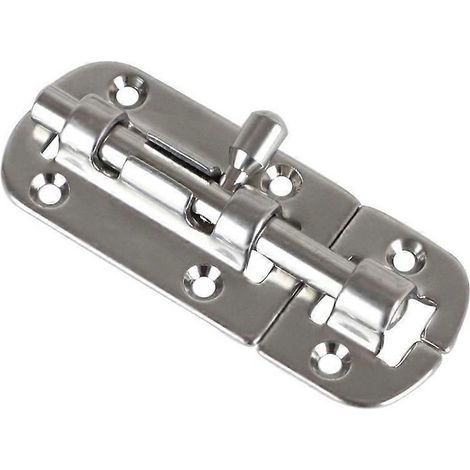 Verrou coulissant à barillet, loquet de verrouillage, verrou coulissant pour fenêtre/porte/écoutille marine (1/5)